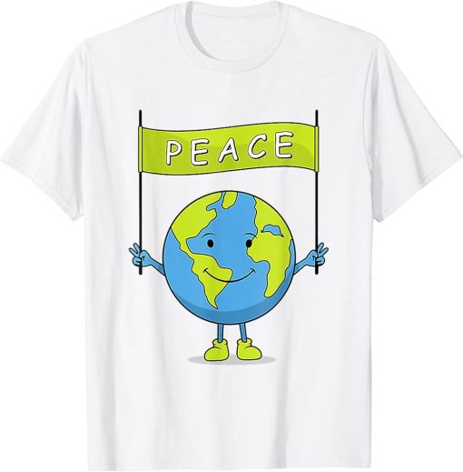 Earth Day 2023 Peace Save Bees Rescue Animals Plant Trees T-Shirt