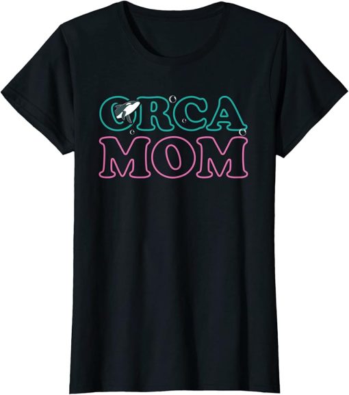 Womens Funny Orca Lover Graphic for Women Girls Moms Orca Lover T-Shirt